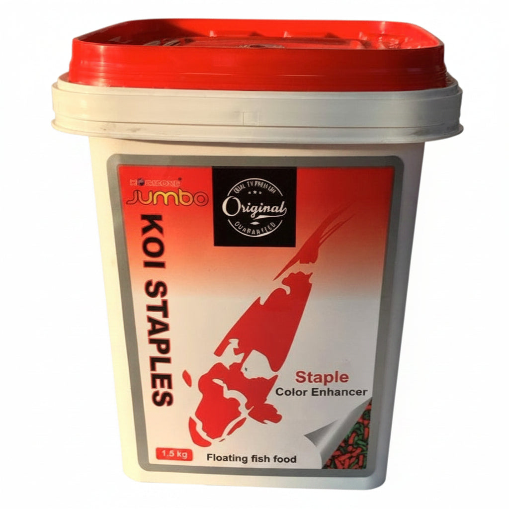 Horizone Jumbo Koi Staples 1.5 kg Floating Food & Color Enhancer