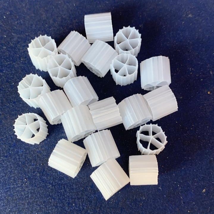 K1 MBBR white Bio Filter media for Aquaculture - 3