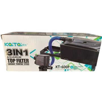 Koi Toi KT600F 3 in 1 Aquarium Top Filter 8 W