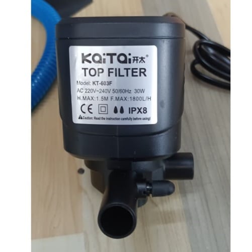 Koi Toi KT603F  3 in 1 Aquarium Top Filter 30 W - 2