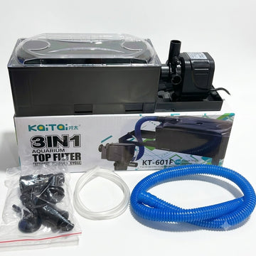 Koi Toi KT-601F 3-in-1 Aquarium Top Filter (15W, 800 L/H)