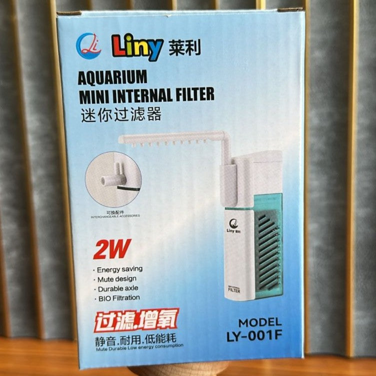 Liny LY-001F Aquarium Mini Internal Filter 2 watts - 7