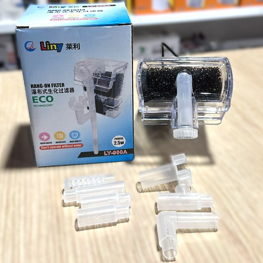 Liny LY-900A Hang-On Aquarium Filter (2.5W, 280 L/H)