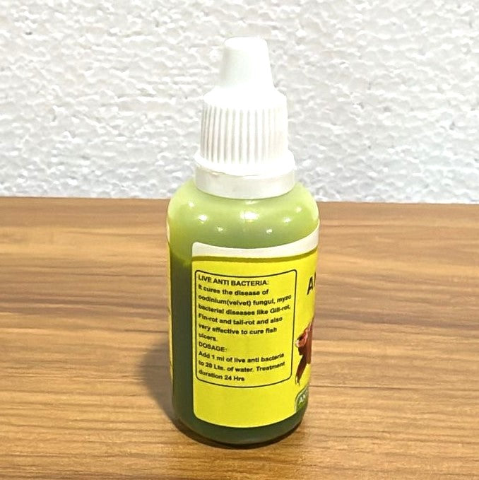 Live Anti Bacteria Fish Medicine 30 ml Bottle
