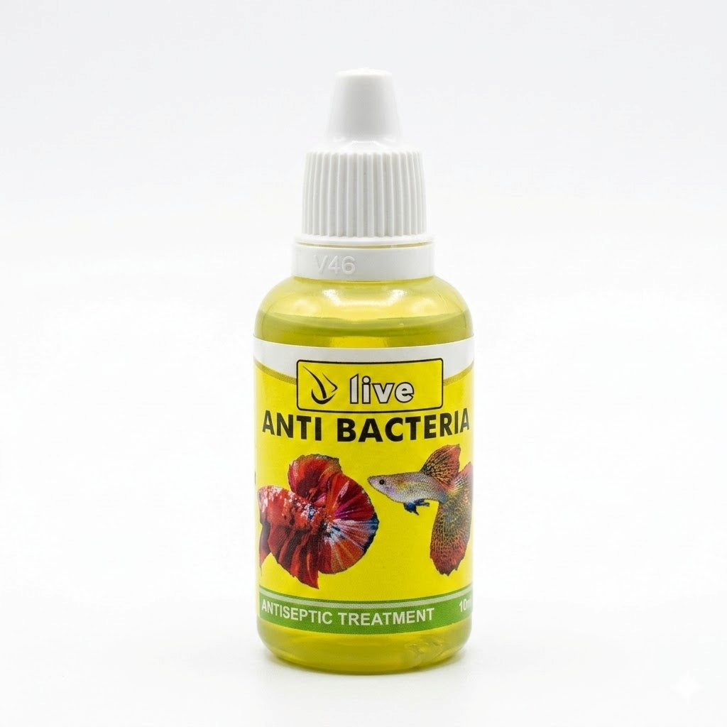 Live Anti Bacteria Fish Medicine 30 ml Bottle