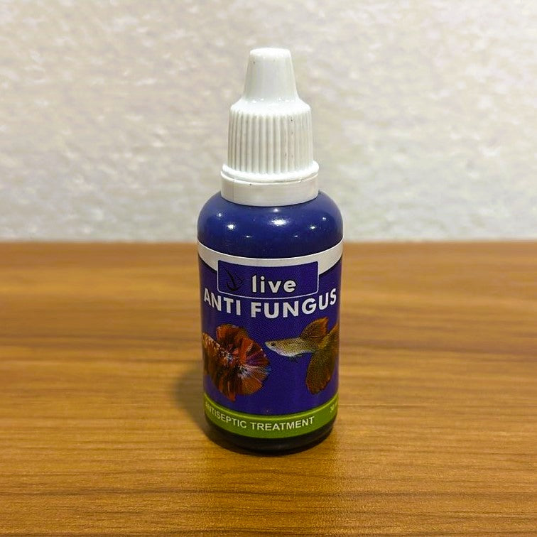 Live Anti Fungus Fish Medicine 30 ml Bottle