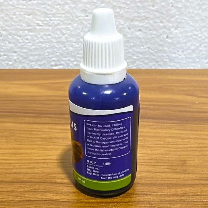 Live Anti Fungus Fish Medicine 30 ml Bottle