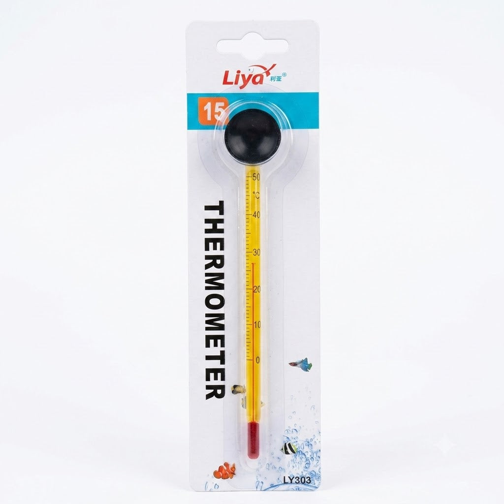 Liya LY-303 Glass Aquarium Thermometer with Suction Cup