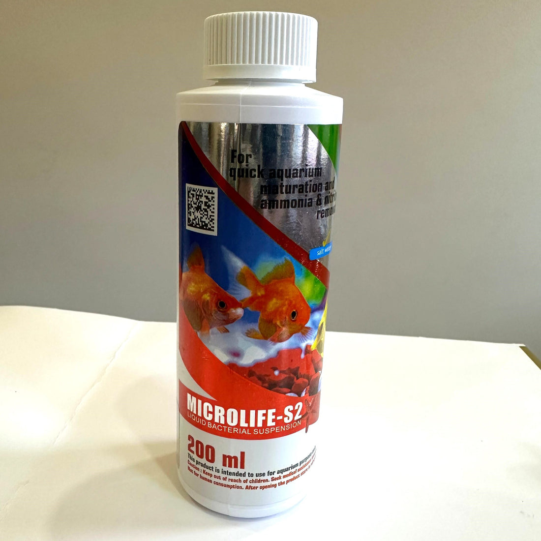 Micro Life S2 -200 ml Aquarium Water Conditioner and Ammonia and Nitrate Removal
