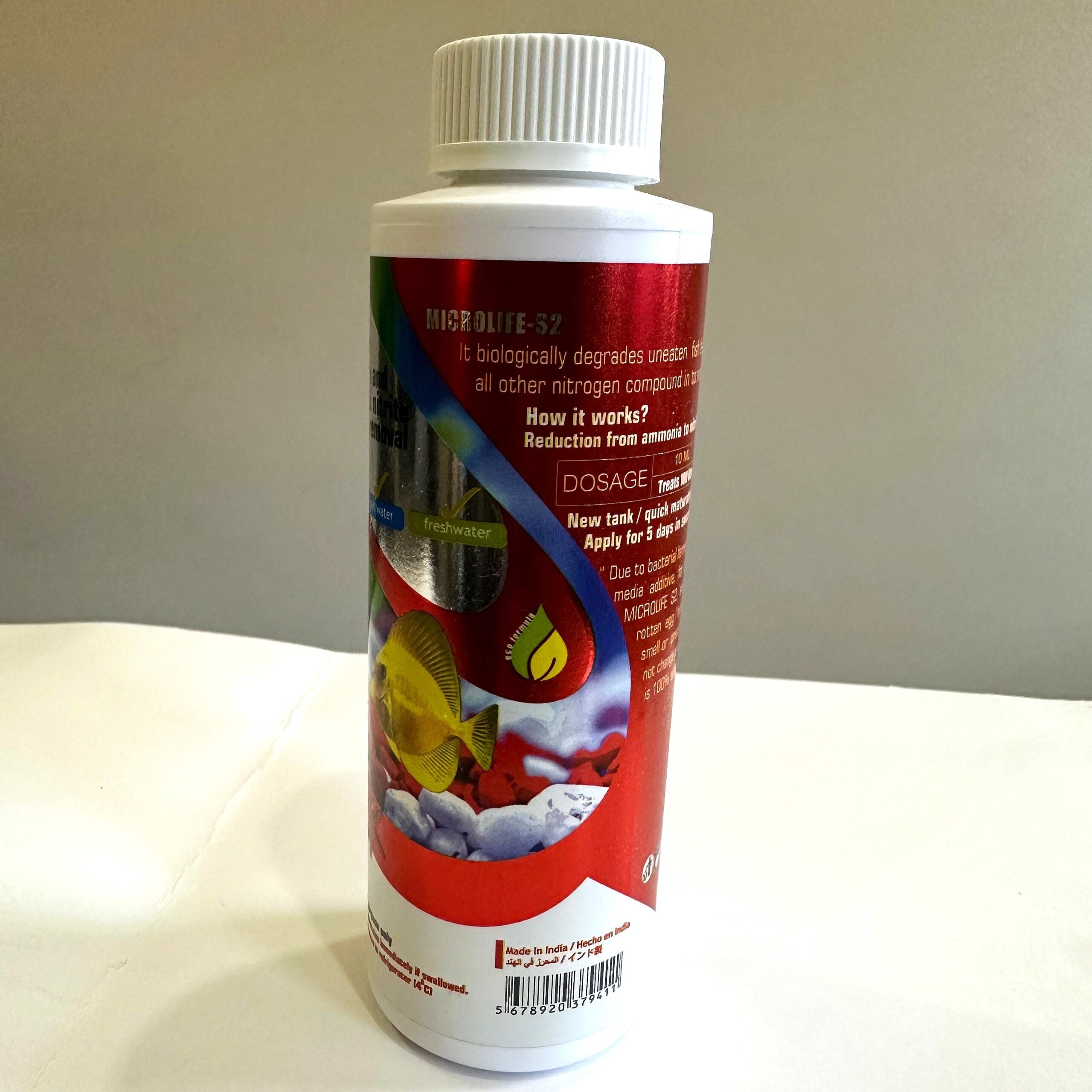 Micro Life S2 -200 ml Aquarium Water Conditioner and Ammonia and Nitrate Removal - 3