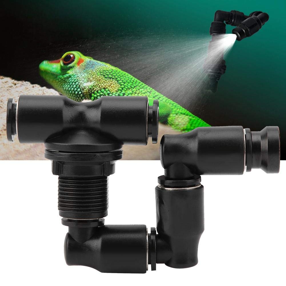 1-Way 360° Adjustable Misting Nozzle for Rainforest Tanks