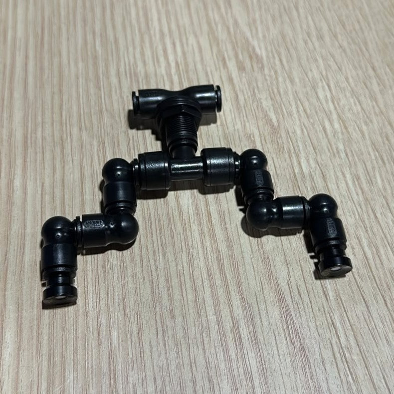 2-Way 360° Adjustable Misting Nozzle for Rainforest Tanks