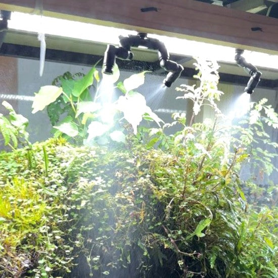 2-Way 360° Adjustable Misting Nozzle for Rainforest Tanks
