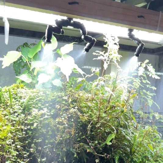 2-Way 360° Adjustable Misting Nozzle for Rainforest Tanks