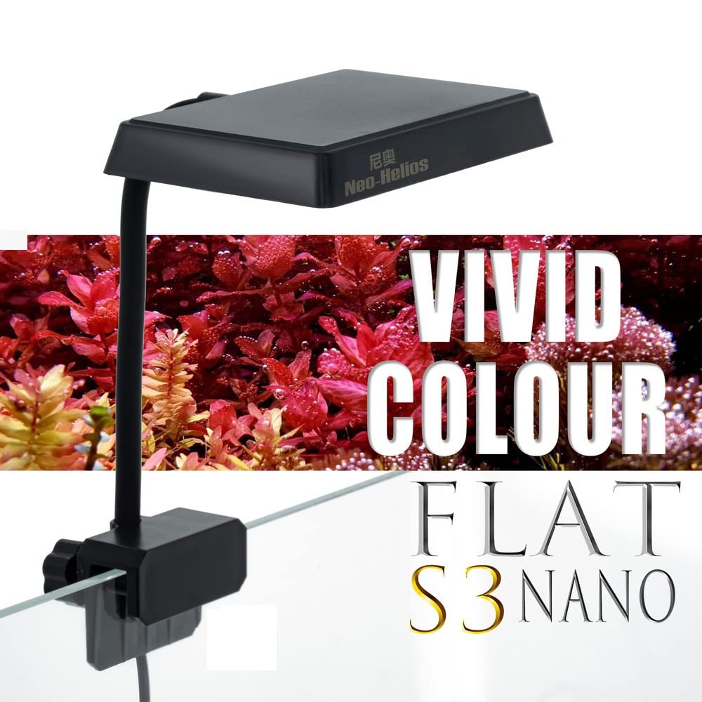 Neo Helios Flat Nano S3 Plus 13W Full Spectrum LED Light for Planted Aquarium - 8
