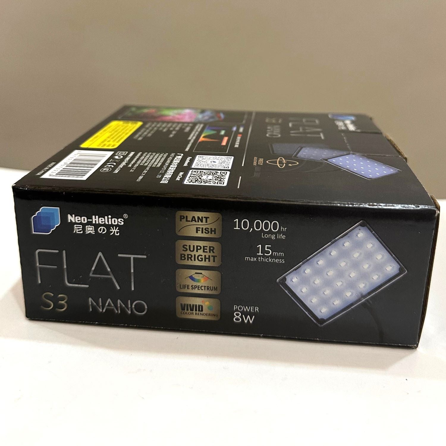 Neo Helios Flat Nano S3  8W Full Spectrum LED Light for Planted Aquarium - 3