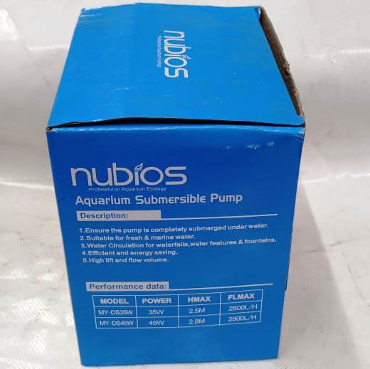 Nubios Aquarium Submersible Pump 45 watts 2800 L/H - 2
