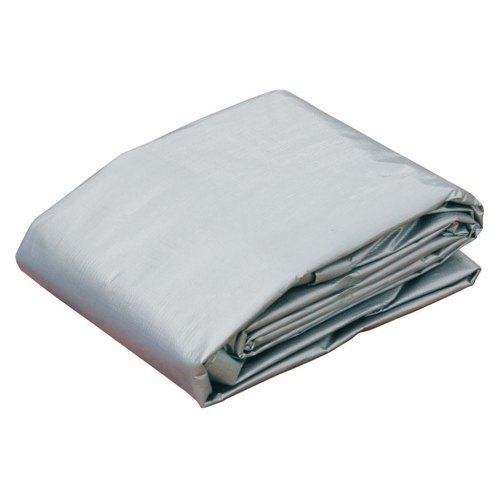 9 x 6 meter 350 GSM Rectangular PVC Coated Nylon Grey color Sheet for Fish Pond
