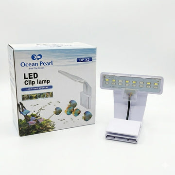 Ocean Pearl OP-X3 Ultra-Thin LED Clip Lamp – 3-Mode Lighting System