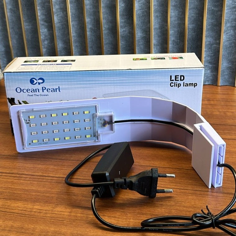 Ocean Pearl OP-X5 LED Clip Lamp – Advanced 3-Mode Aquarium Light - 4