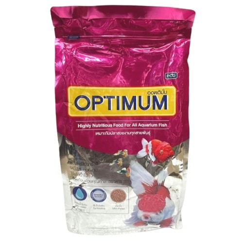 Optimum Highly Nutritious Fish Food Mini Pellet 1 kg Pouch