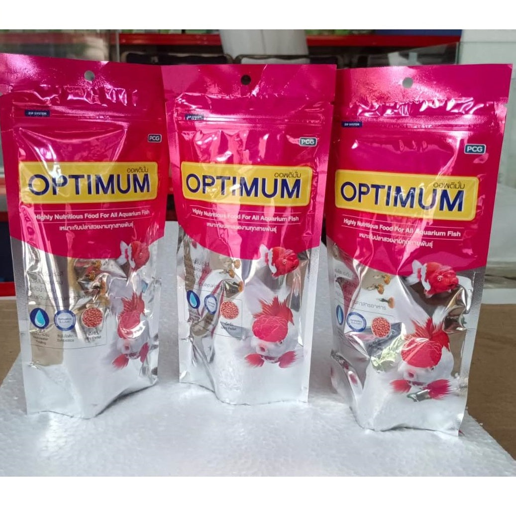 Optimum Highly Nutritious Fish Food Mini Pellet 100 gram Pouch - 2