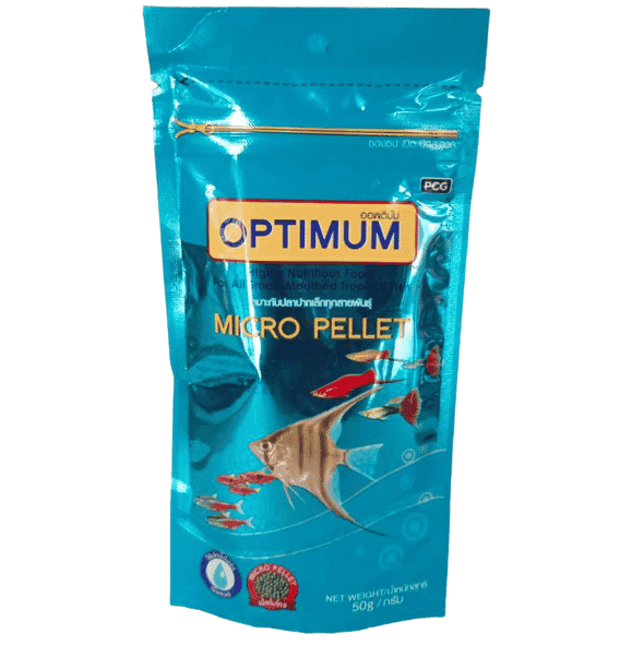Optimum Micro Pallets Fish Food 50 gram pouch