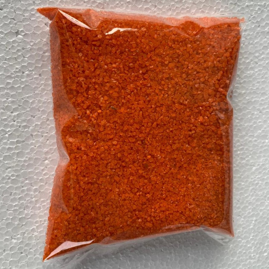 Orange Sand | Gravel 2 to 4 mm size for Aquarium Decoration 1 kg packet - 2