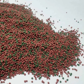 Ornamental Fish Feed Red and Green Pellets 500 grams Repacked