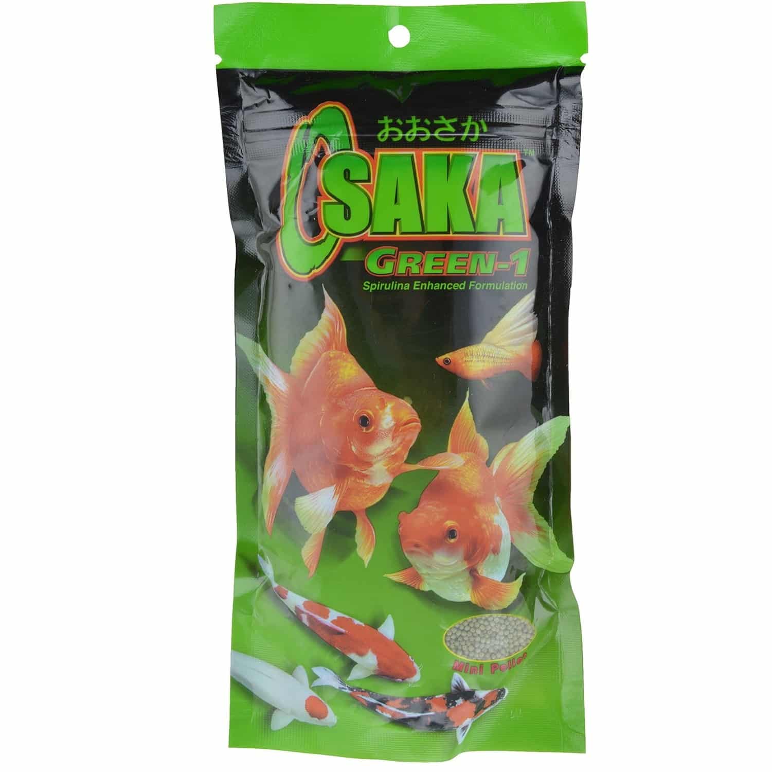 Osaka Green-1 Spirulina Enhanced Fish Food 100 gram Pouch