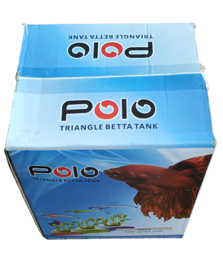 POLO Triangle Betta Tank Single - 3