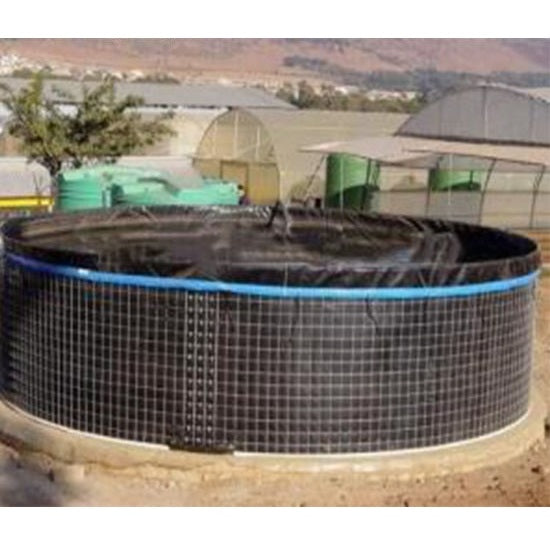 5 Diameter 650 GSM PVC Coated Nylon Sheet for Biofloc Fish Farming
