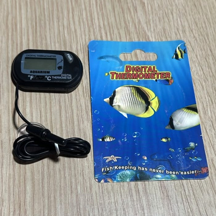 PWR Digital Aquarium Thermometer with LCD Display