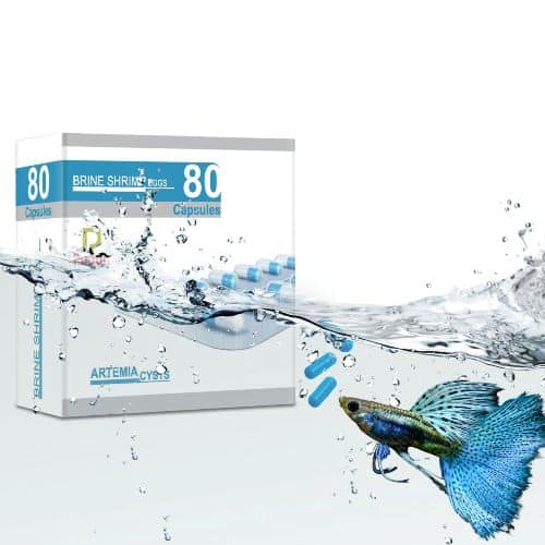 Peqon Artemia Cysts (Brine Shrimp Eggs) - 10 Capsules Strip