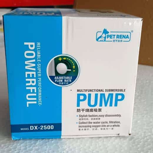 Pet Rena DX-2500 | 22 watts Aquarium Submersible Water Pump - 8