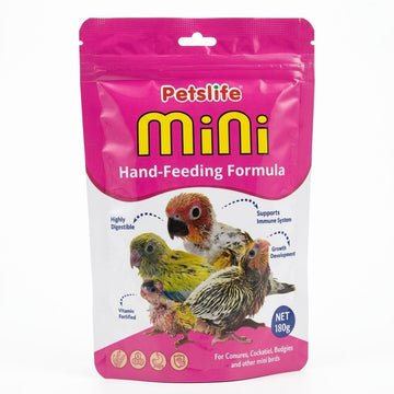 Petslife Mini Hand-Feeding Formula for Baby Birds (180g Pouch)