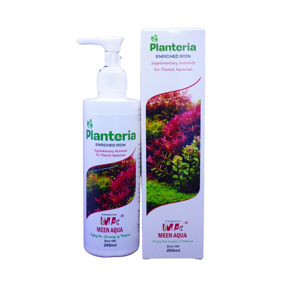 Planteria Enriched Iron For Planted Aquariums 200 ml Bottle