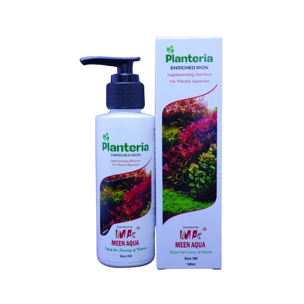 Planteria Enriched Iron For Planted Aquariums 100 ml Bottle