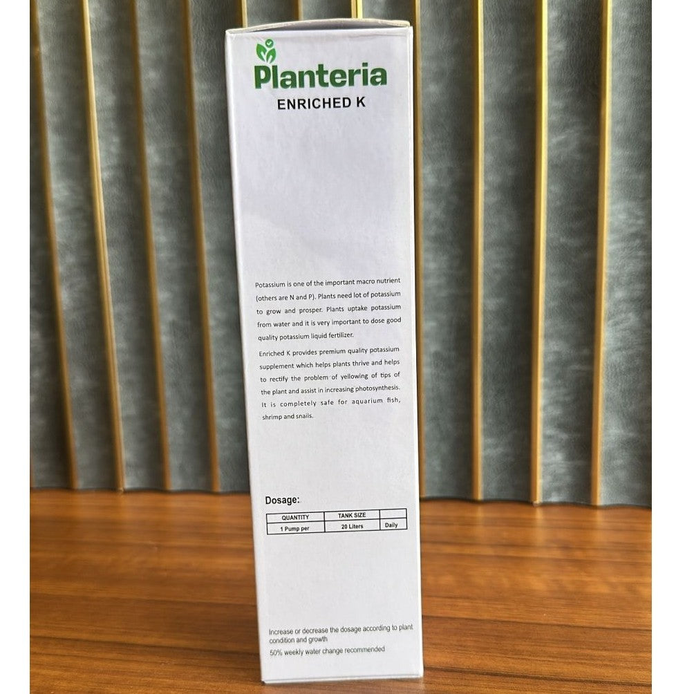Planteria Enriched-K For Planted Aquariums 200 ml Bottle - 2