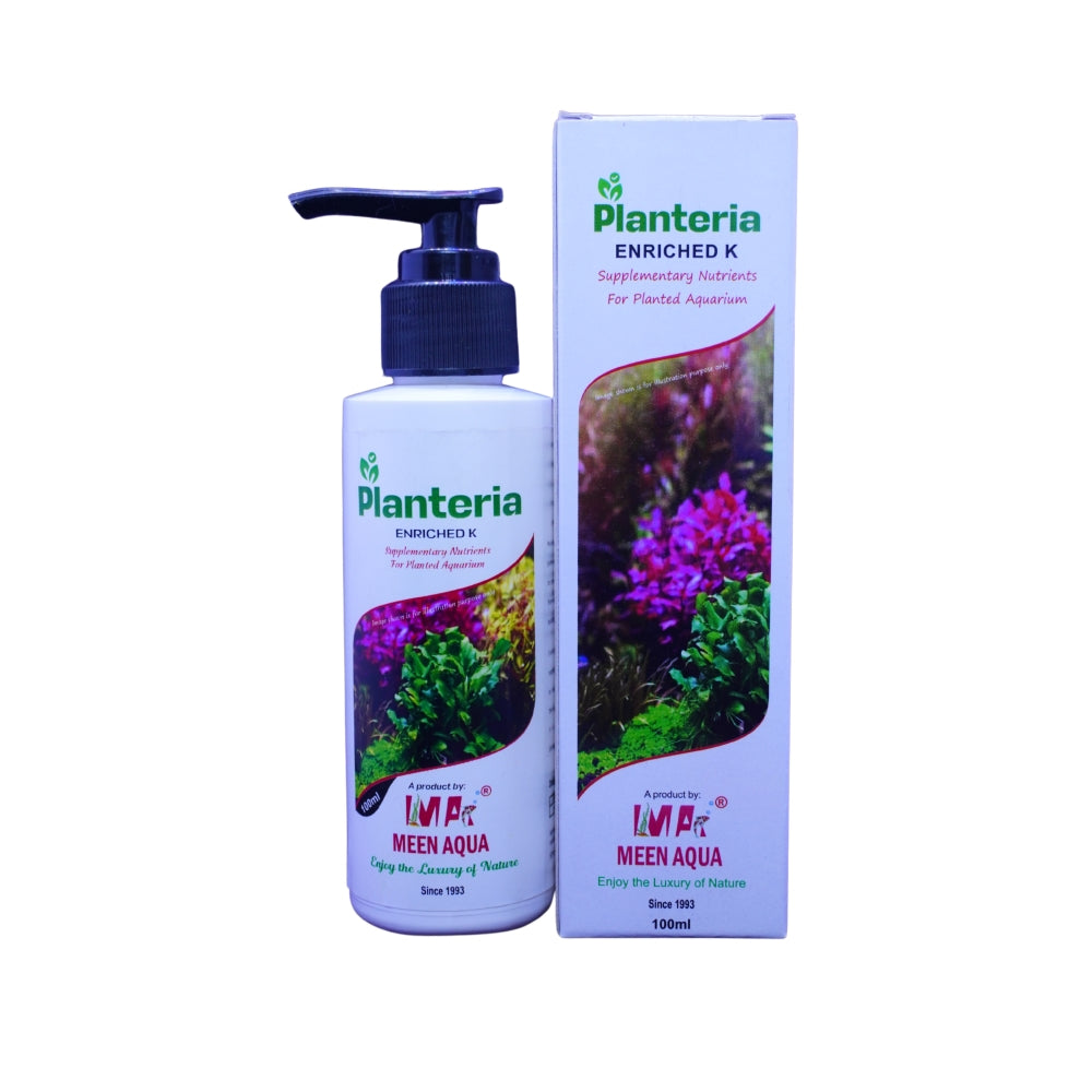Planteria Enriched-K For Planted Aquariums 100 ml Bottle