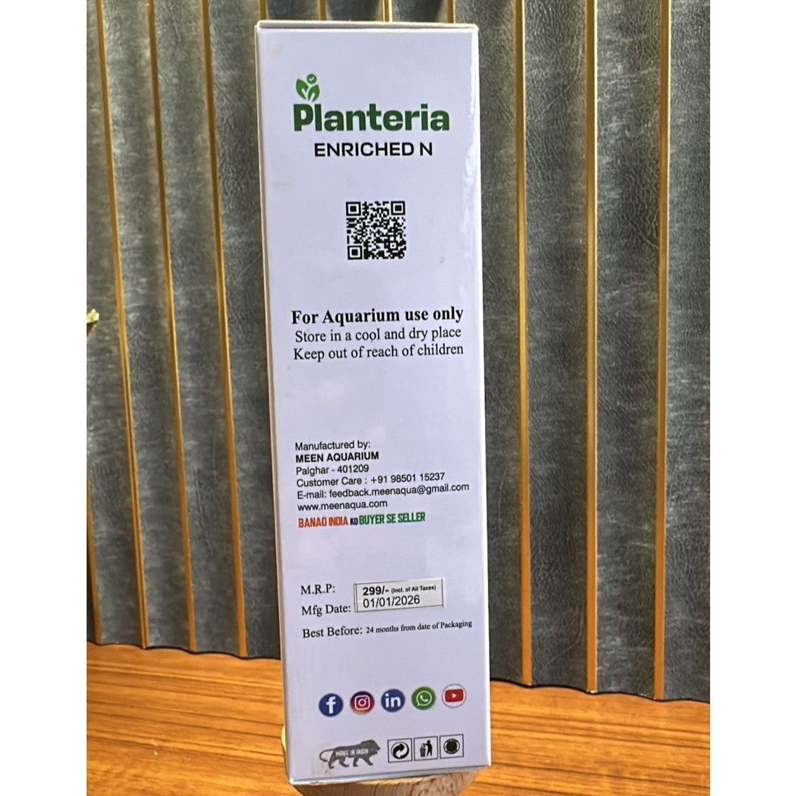 Planteria Enriched-N For Planted Aquariums 100 ml Bottle - 3