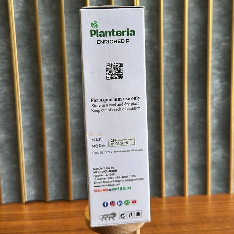 Planteria Enriched-P For Planted Aquariums 100 ml Bottle - 3