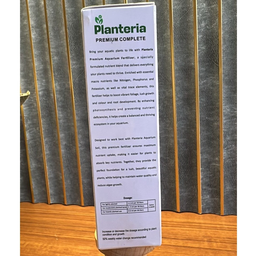 Planteria Premium Complete For Planted Aquariums 100 ml Bottle - 3