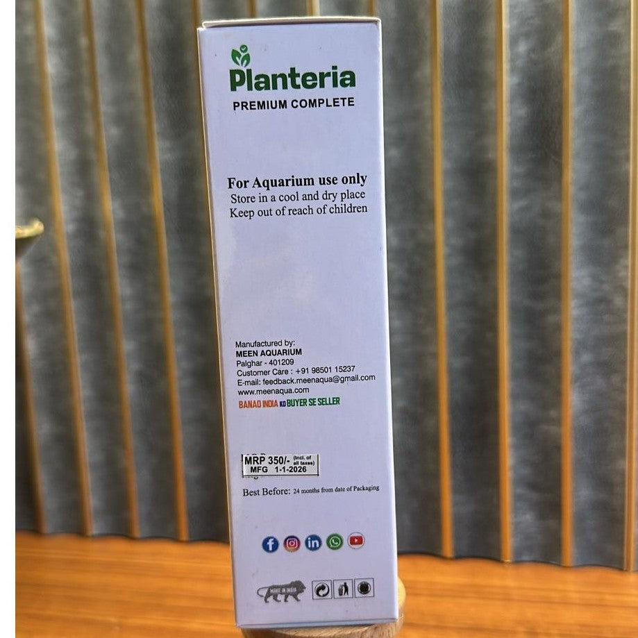 Planteria Premium Complete For Planted Aquariums 100 ml Bottle - 4