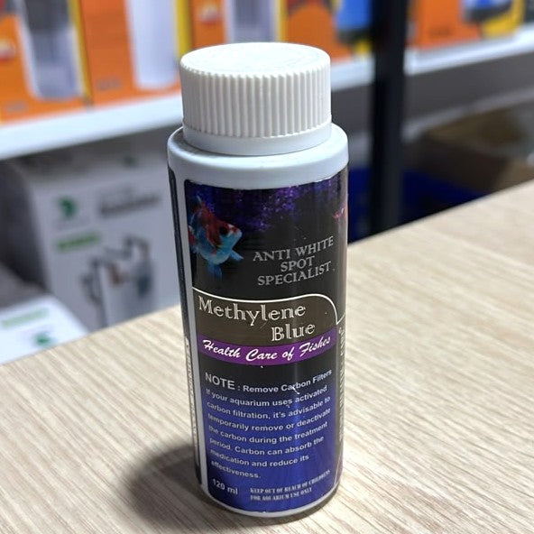 Prakruthi Aqua Methylene Blue - Anti White Spot Specialist (120 ml)