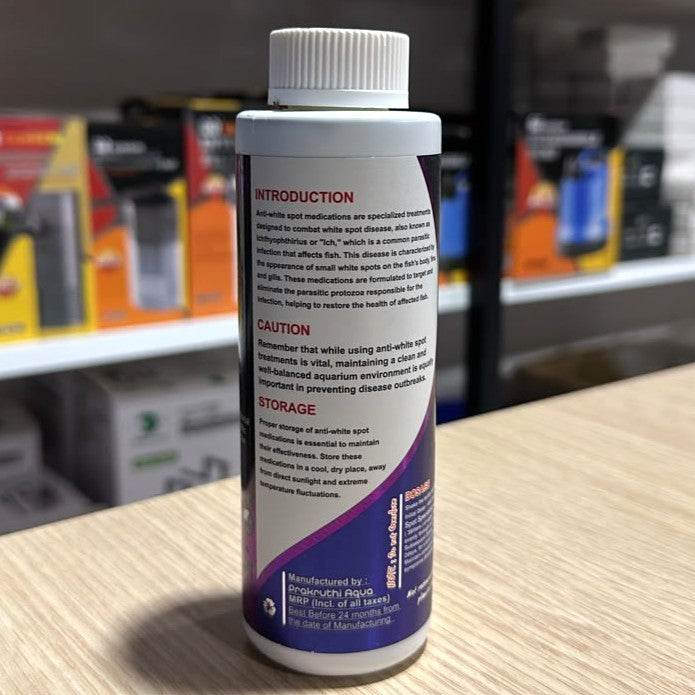 Prakruthi Aqua Methylene Blue - Anti White Spot Specialist (240 ml)