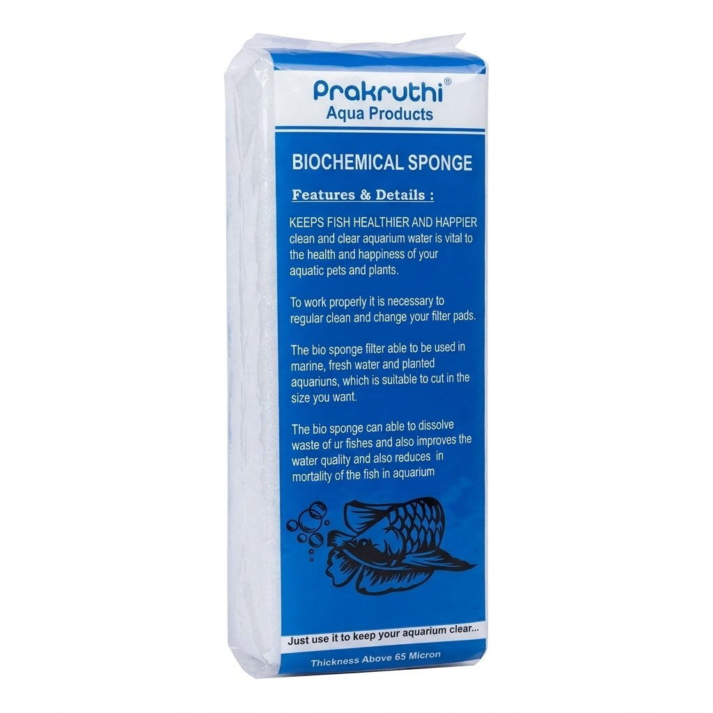 Prakruthi  Biochemical Sponge For Aquarium