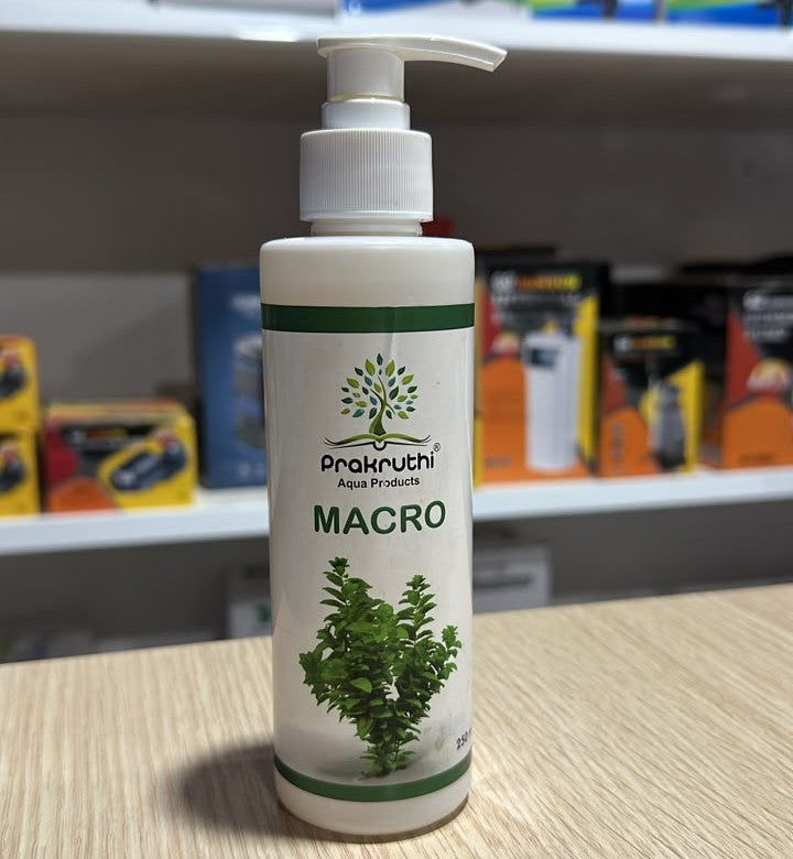 Prakruthi MACRO Aquarium Plant Fertilizer (250 ml)