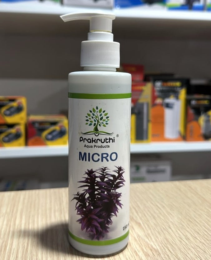 Prakruthi MICRO Aquarium Plant Fertilizer (250 ml)