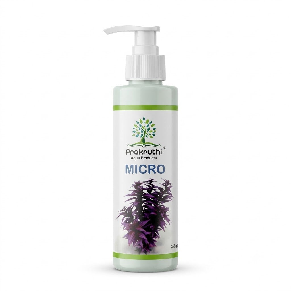 Prakruthi MICRO Aquarium Plant Fertilizer (250 ml)